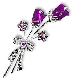 glitter_purple_rose